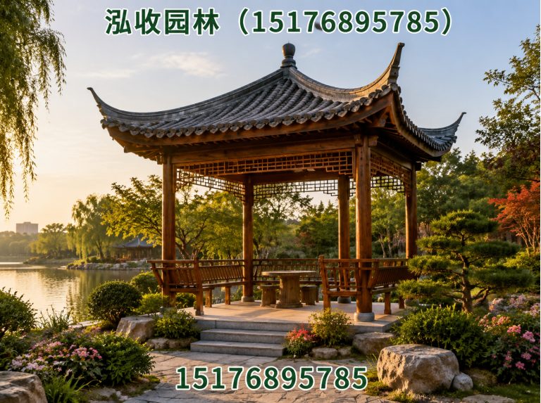 五家渠凉亭展示图